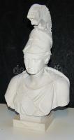Pallas Athéné mellszobra fehér márványból, 28cm  magas / Statue of Pallas Athene