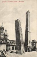 Bologna the Asinelli and the Garisendi Tower