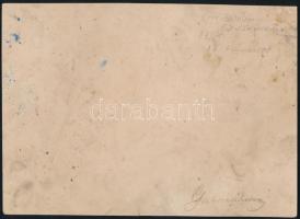 1904 Horvát-szlavón csendőrparancsnokság fotója 24x17 cm / Croatian-Slavonian gendarmes