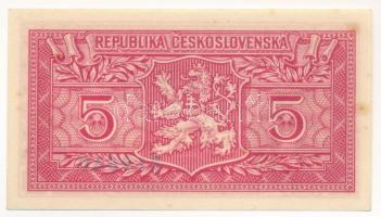 Csehszlovákia 1949. 5K T:AU
Czechoslovakia 1949. 5 Korun C:AU
Krause P#68