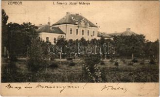 Zombor, Sombor; I. Ferenc József laktanya / K.u.K. military barracks (fl)