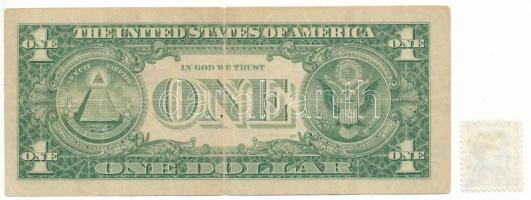 Amerikai Egyesült Államok 1957. 1$ "Silver Certificate" kék pecséttel (Szign.:Ivy Baker Pr...