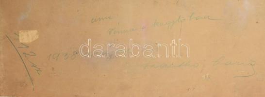 Szánthó Mária (1897-1998): Vénusz a kagylóban, 1938. Olaj, karton, jelezve jobbra fent, hátoldalán S...