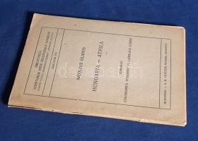 [Oláh Miklós] Olahus, Nicolaus: 
Hungaria - Athila. Ediderunt Colomanus Eperjessy et Ladislaus Juhá...