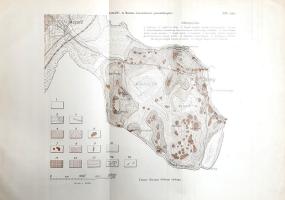 Lóczy Lajos:  A Balaton környékének geologiai képződményei és ezeknek vidékek szerinti telepedése. Budapest, 1913. A Magyar Földrajzi Társaság Balaton-bizottsága. VIII + [2] + 617 + [1] p. + 13 t. (kihajtható táblákon geológiai szelvények) + 2 térkép (színes, kihajtható) + 1 melléklet (kihajtható geológiai táblázat). Folio. Egyetlen kiadás. Lóczy Lajos (1849-1920) földrajztudós, geológus, iskolateremtő egyetemi tanár, a Balaton természettudományos kutatásának úttörője. Az egyetemi tanár 1892-ben vásárolt villát Balatonfüred közelében, ez egyben Balaton-tanulmányai nyitányát is jelenti. Oldalszámozáson belül szövegközti felvételekkel, geológiai szelvényekkel gazdagon illusztrált. Az első ív leveleinek fűzése megerősítve. (A Balaton tudományos tanulmányozásának eredményei: A Balaton környékének geologiája és morfologiája. I. kötet, 1. szakasz.) Aranyozott gerincű korabeli félvászon kötésben. Az eredeti illusztrált borítók bekötve, a hátsó borítón apró javítás. Jó példány.