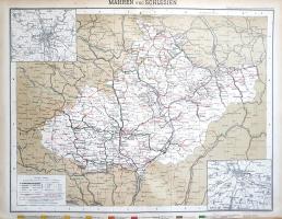 [Atlasz.] Schossig's Eisenbahn- und Verkehrs-Atlas der Oesterreichisch-Ungarischen Monarchie au...