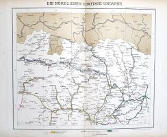 [Atlasz.] Schossig's Eisenbahn- und Verkehrs-Atlas der Oesterreichisch-Ungarischen Monarchie au...