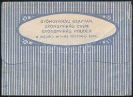 cca 1920 Cegléd, Gyógyszertár a reményhez recept boríték