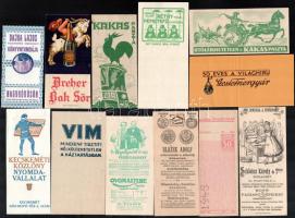 cca 1930 10 db számolócédula