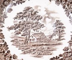 W. H. Grindley &amp; Co. Ltd. Staffordshire "Country Style" csésze alátéttel jelzett, ...