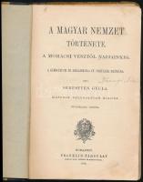 Sebestyén Gyula: A magyar nemzet története a mohácsi vésztől napjainkig. A gimnázium és reáliskola IV. osztálya számára. Bp., 1910, Franklin-Társulat, 136+(2) p. Második kiadás. Szövegközti és egészoldalas illusztrációkkal. Korabeli félvászon-kötésben, kissé viseltes állapotban, helyenként ceruzás bejegyzésekkel.