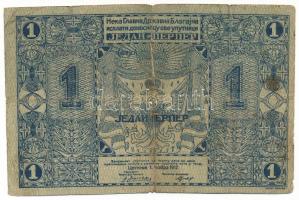 Montenegro 1912. 1P T:VG, középen lyuk
Montenegro 1912. 1 Perper C:VG, hole
Krause P#1