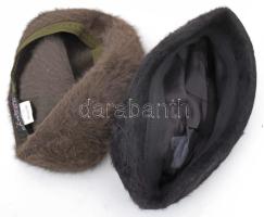 2 darab szőrme sapka