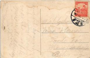 1917 Máriabesnyő (Gödöllő), Cserna villa, Hegedűs villa, vasútállomás, főoltár, Eberling villa, héth...