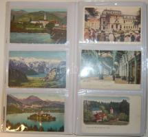 103 db 1920 előtti Ausztria és Csehország fényképalbumban / 103 pre-1920 Austria and Czech territori...