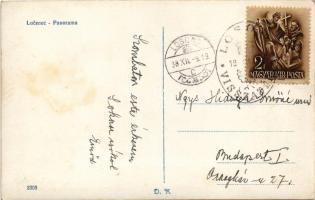 1938 Losonc, Lucenec; látkép, üzletek, zsinagóga / general view, shops, synagogue + "1938 Loson...