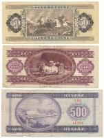 1983. 50Ft + 1989. 100Ft + 1975. 500Ft T:F