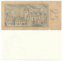 Csehszlovákia 1961. 25K + a bankjegy mintája alapján készült Ján Žižka ábrázolás T:VG,AU
Czechoslov...