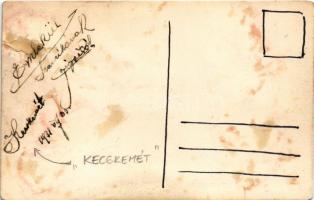 1931 Kecskemét, diákok mulatoznak. photo (fl)