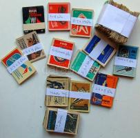 ~1000db magyar gyufacímke 411db különféle motívummal