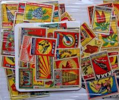 90db különféle indiai gyufacímke