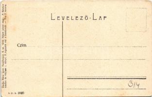 Keszthely, főgimnázium és római katolikus templom. Mérei Ignác kiadása (fl)