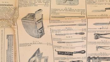 Puszta Szent Lőrinczi Méhészet Bp. II. árakat tartalmazó termékismertető plakát, szakadásokkal, 64×9...