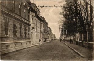 1917 Nagykanizsa, Sugár út. Hirschler tőzsde kiadása (EK)