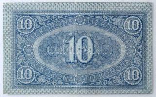 1919. július 15. 10K "1042 002429" T:F szép papír, kisebb kopás / Hungary 15th July 1919. ...
