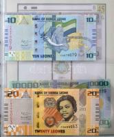 49db-os vegyes afrikai bankjegy gyűjtemény dekoratív, négygyűrűs, bordó műbőr "NUMIS Leuchtturm...