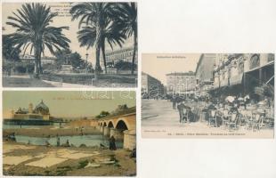 Nice, Nizza; - 3 pre-1945 postcards