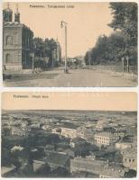 Rybinsk - 2 pre-1945 postcards