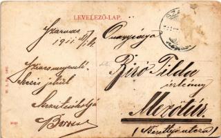 1911 Szarvas, Árpád szálloda. W.L. Bp. 1402. (EB)