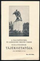 1933 A faluszövetség és Szekszárd megyei város kiállításának tájékoztatója. 37 + 8 p.