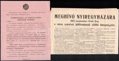 1924 Nyíregyháza Útmutató Gazdasági, ipari és kulturális kiállításról + a város százéves ünnepsége 3...