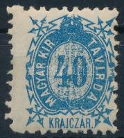 1873 Távírda Kőnyomat 40kr (30.000)