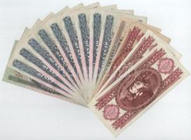 1969. 10Ft + 1980. 20Ft (9db) + 1980. 50Ft + 1984. 100Ft + 1992. 100Ft (2db) T:F