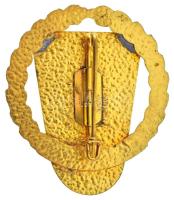 Ausztria 1966. "Tiroli Tartományi Lövészet" zománcozott bronz jelvény (48x42mm) T:AU
Aust...