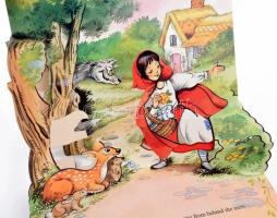 Red Riding Hood. Illustrated By Pamela Storey. Pop-up picture book. 1992, Brown Watson. Angol nyelvű...