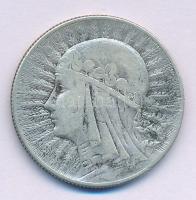 Lengyelország 1932. 5Zl Ag T:VF Poland 1932. 5 Zlotych Ag C:VF Krause Y#21