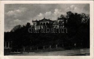 1938 Losoncapátfalva, Opatová (Losonc, Lucenec); Kastiel apátova / apátfalusi kastély / castle + "1938 Losonc visszatért" So. Stpl (EB)