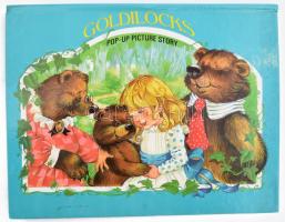 Goldilocks. Illustrated By Pamela Storey. Pop-up picture book. 1990, Brown Watson. Angol nyelvű térbeli mesekönyv. Kiadói kartonált papírkötés.