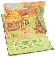Three little pigs. Illustrated By Pamela Storey. Pop-up picture book. 1990, Brown Watson. Angol nyel...