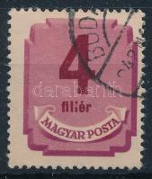 1946 Forint-filléres portó 4f "filiér" lemezhibával