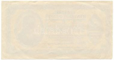 Budapest 1930. "Revíziós Pengő" arcképes változat, kitöltött T:F szép papír
Adamo BUP-37....