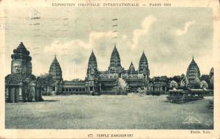 1931 Paris, Exposition Coloniale Internationale, Temple de Angkor Vat / International Colonial Exhibition, Angkor Vat temple (fa)