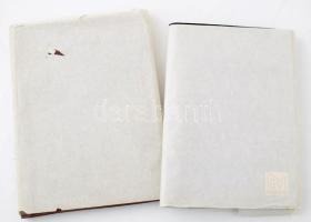 cca 1980-1990 MGV Veszprém és VÁEV Veszprém noteszek, bennük 1-1 rézkarccal, az elsőben Veszprémet ábrázolóval, a 2. kijár.