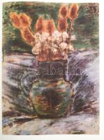 Solymár István: Nagy István. Bp., 1977., Képzőművészeti Alap. Fekete-fehér és színes képekkel, a műv...