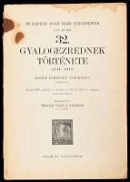 Tinódi Varga Sándor (szerk.:) Budapest volt házi ezredének a Cs. és Kir. 32. gyalogezrednek története (1741?1918). József főherceg tábornagy előszavával. Kárpáthy Ákos ny. tábornok és Pilch Jenő ny. ezredes közreműködésével szerk: - -. [Bp., 1930], (Pallas-ny.), 3-398p. Egészoldalas és szövegközti képekkel, térképvázlatokkal gazdagon illusztrált. Papírkötés, foltos, a borító hiányzik, a szennylap és az utolsó két lap hiányzik