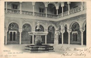 Sevilla House of Pilate interior